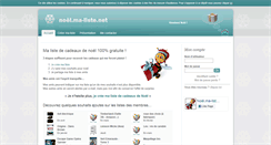 Desktop Screenshot of noel.ma-liste.net